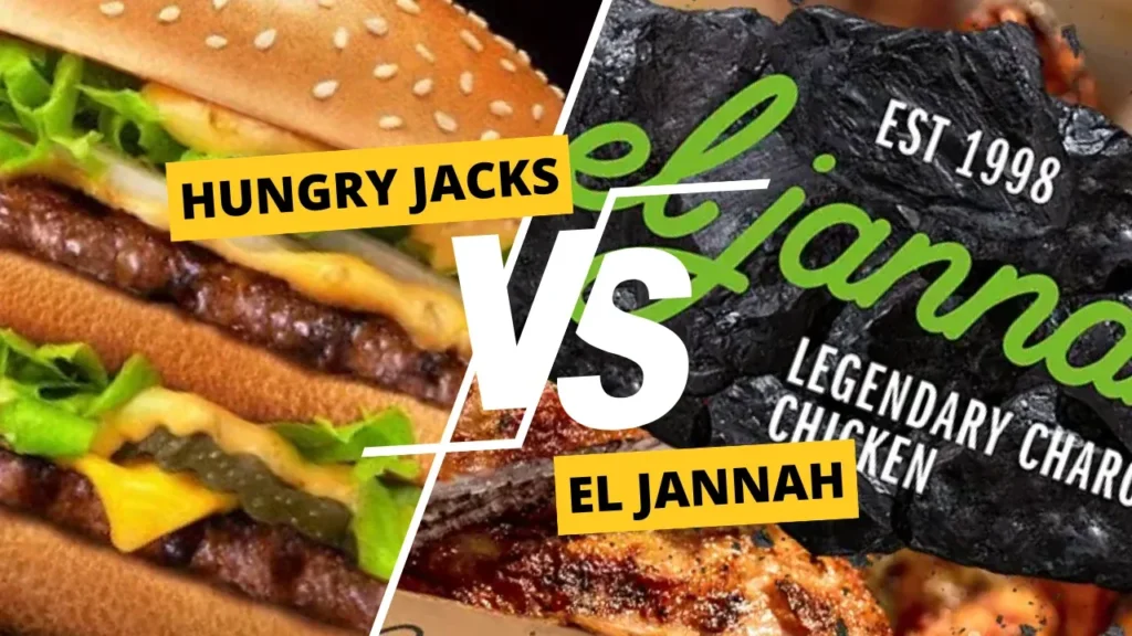 Hungry Jacks Menu vs Eljannah